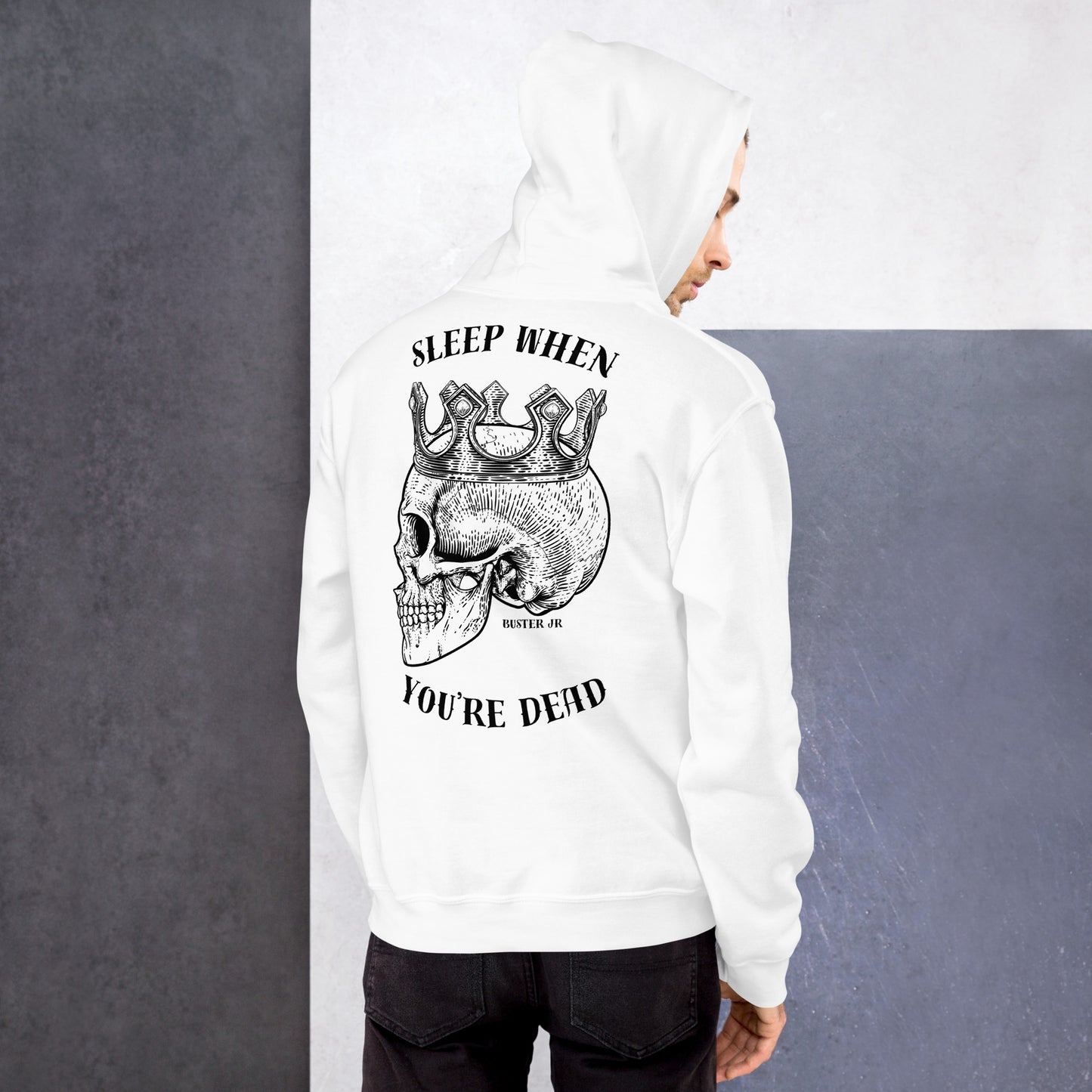 Sleep When You're Dead Hoodie/Pump Cover