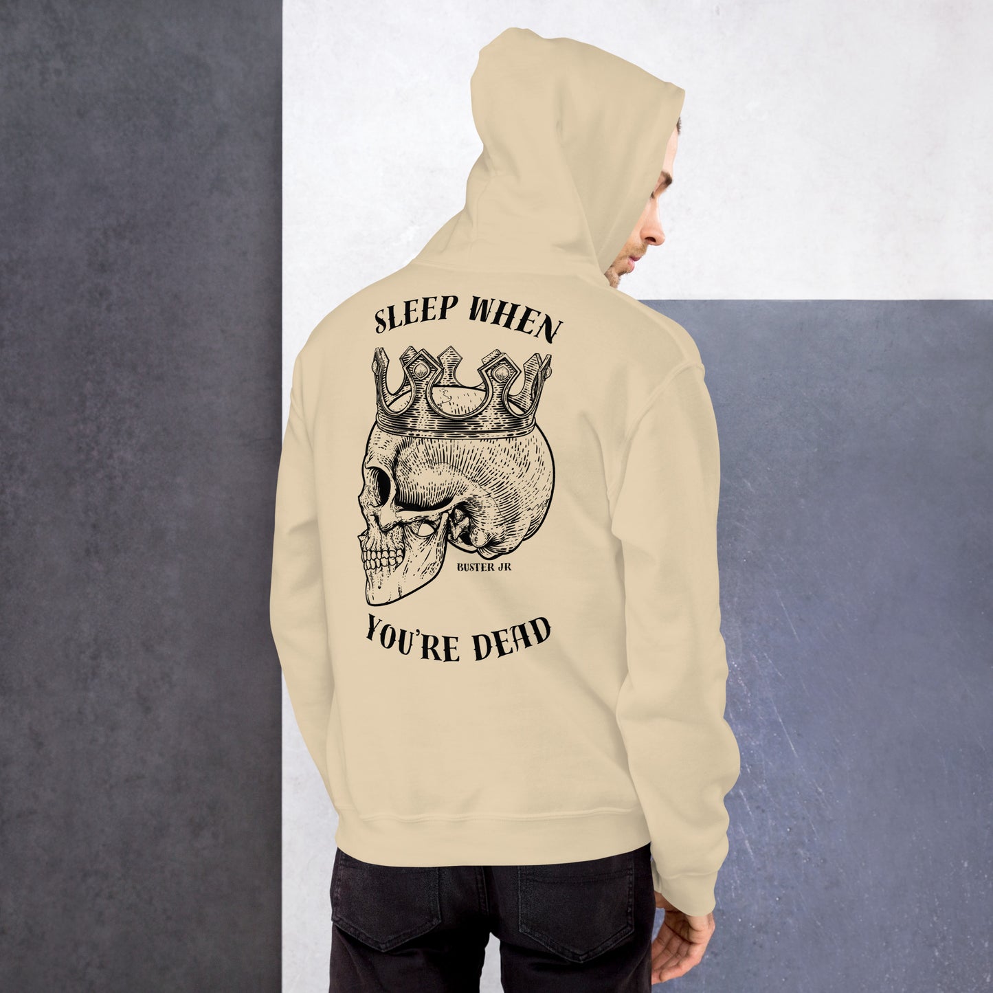 Sleep When You're Dead Hoodie/Pump Cover